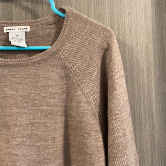 ❗️BOGO❗️Light Brown Sweet Romeo Sweater - Picture 7 of 7